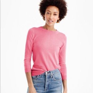 J. Crew Tippi Merino Wool Sweater Heather Rose XS